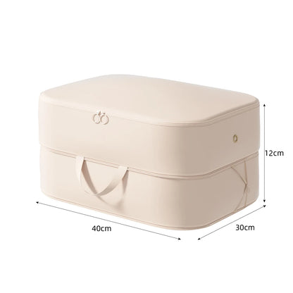Large Capacity Compression Clothes Storage Bag Waterproof Cabinet Organizer Ultra Space Saving Quilt Pillow Blanket Storagepouch