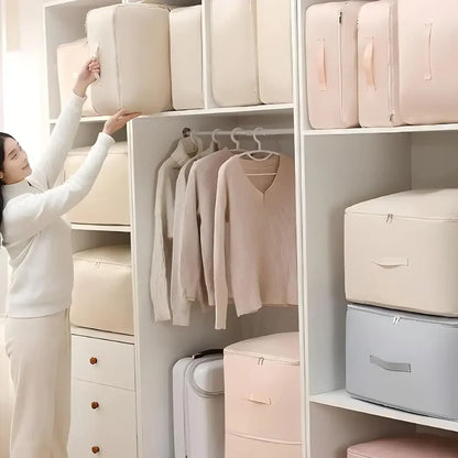Large Capacity Compression Clothes Storage Bag Waterproof Cabinet Organizer Ultra Space Saving Quilt Pillow Blanket Storagepouch