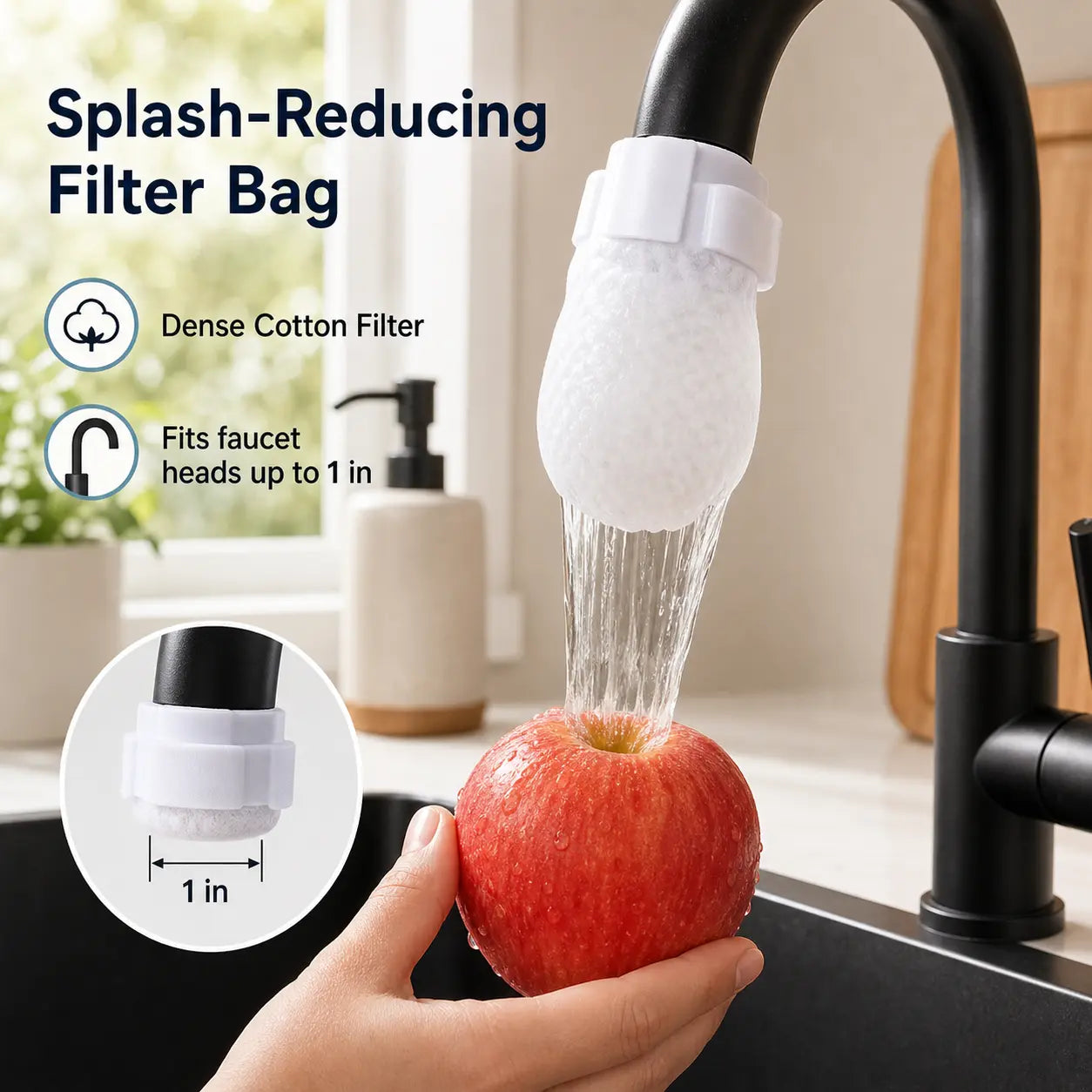 Cotton Faucet Filter Bags detail