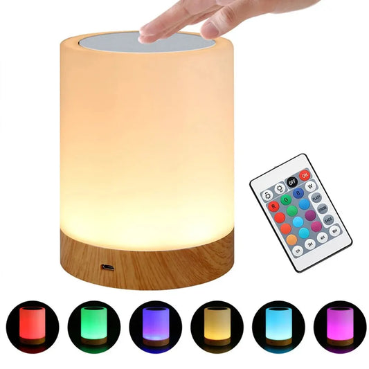 Touch control bedside night light