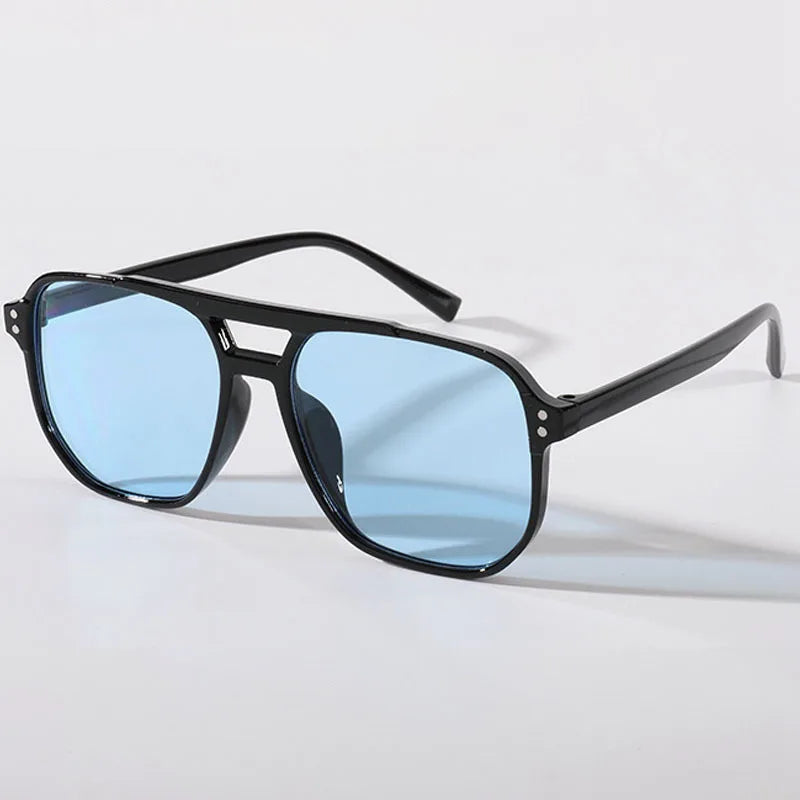 RetroEdge Square Sunglasses