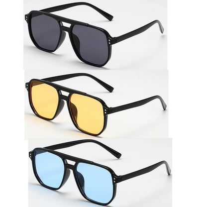 RetroEdge Square Sunglasses