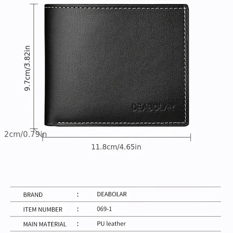 SlimFold Leather Wallet