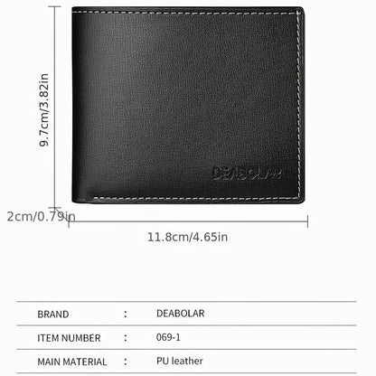 SlimFold Leather Wallet