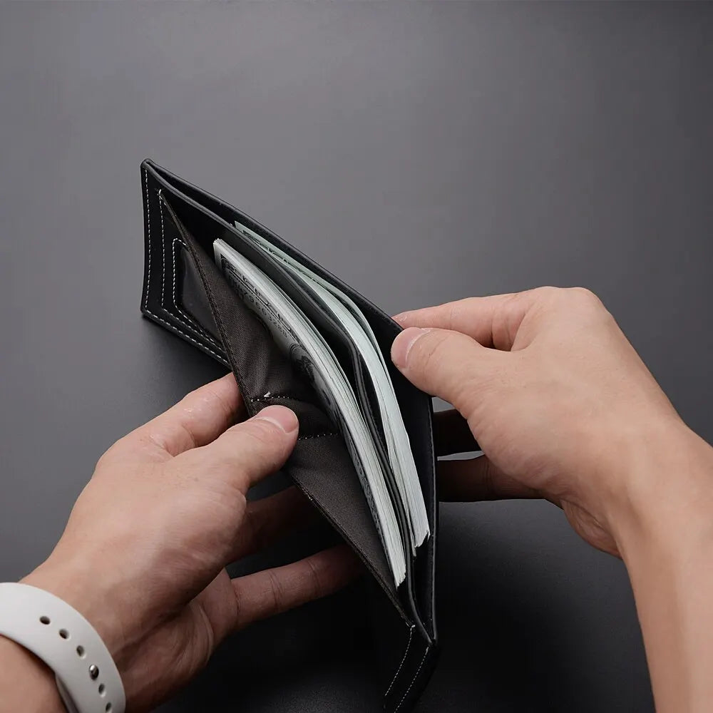 SlimFold Leather Wallet