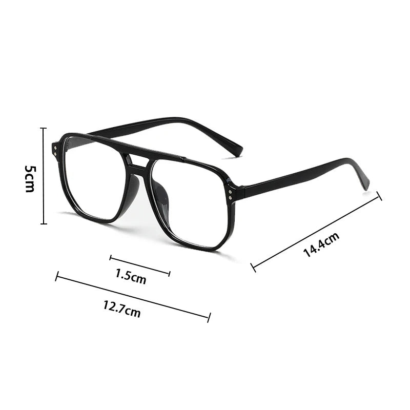 RetroEdge Square Sunglasses