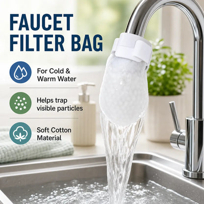 Cotton Faucet Filter Bags use case