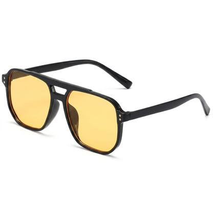 RetroEdge Square Sunglasses